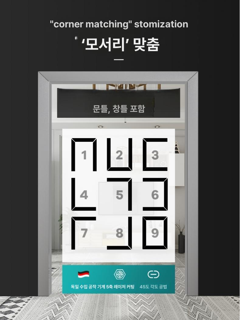 알루미늄 코너비드 보호대 몰딩 테두리 엣지 직각 금속 안전 갭 씰링 테이프 걸레받이 - 상세 이미지 3