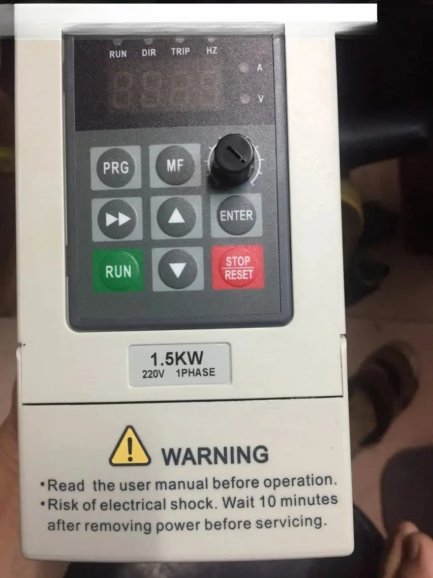 tuya호환Inverter 220V 전력 1.5kw 벡터 인버터 속도 제어 Alexa 구글 어시스턴트