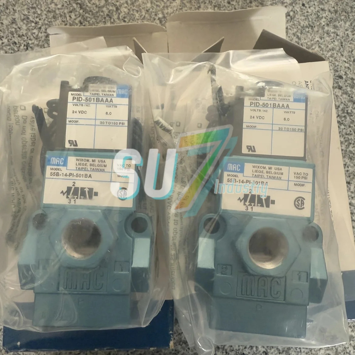 솔레노이드 밸브 55B-14-PI-121JD 55B-14-PI-501BA 55B-14-PI-501JB 신규