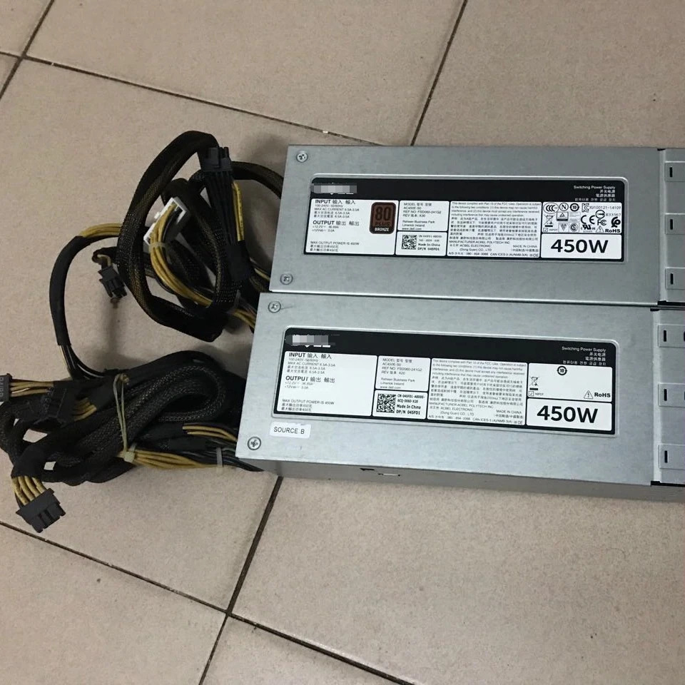AC450E-S0 D450E-S1 전원공급장치 DELL T430 R530