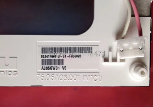 자동차 DVD GPSLCD 패널 A065GW01 V0 AUO 6.5 인치