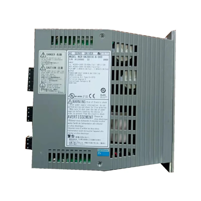 일본 모터는 서보 드라이브 NCR-HA2801A-A-000 / NMR-STEJA2A-791A NSR-RVSNANACAZZ2A-00을 설치