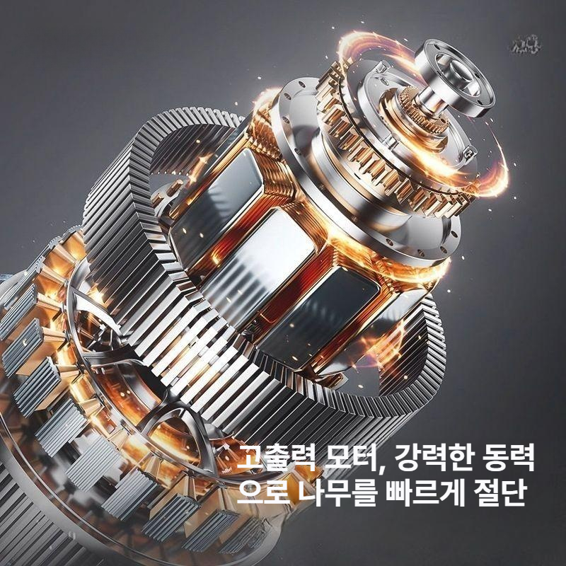 고출력 충전전기톱 휴대용 충전톱 절단 목재 체인 배터리 왕복톱 - 상세 이미지 5