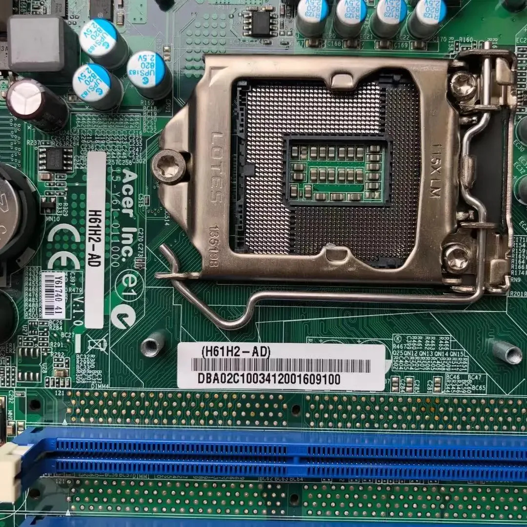 ACER H61H2-AD 1155 핀 DDR3 메보드 지원 22nm CPU 설립자용