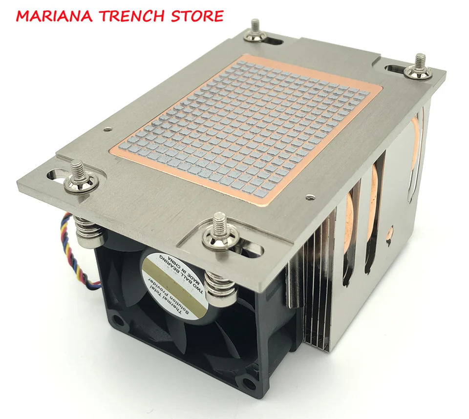 2U-P22 2U 소켓 SP3 서버 CPU 쿨러 직 크기 119.3x78.9x64.5mm