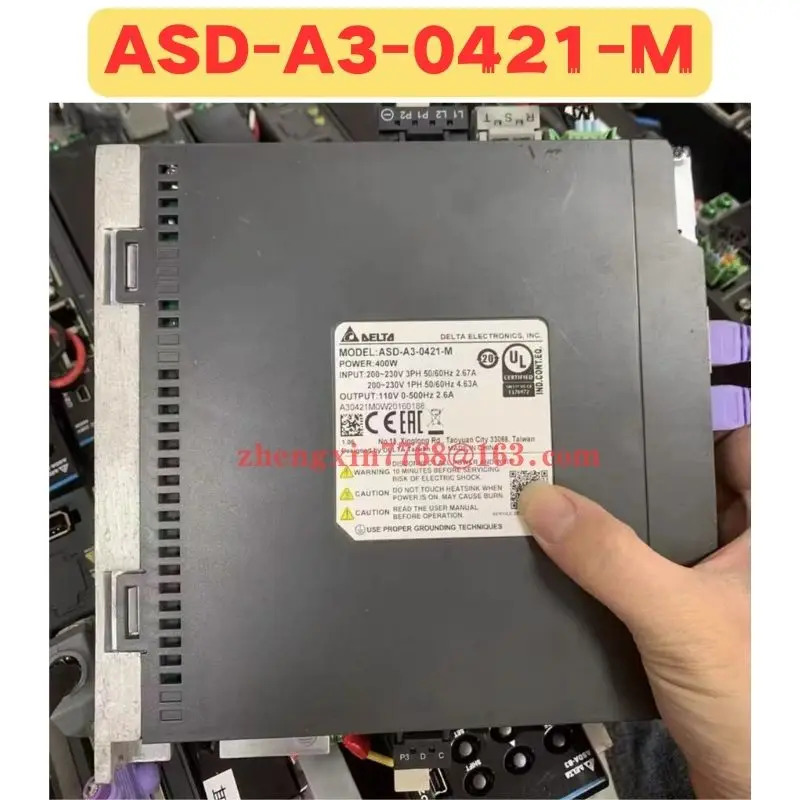 리퍼 서보 드라이브 ASD-A3-0421-M ASD A3 0421 M 정상 기능 완료