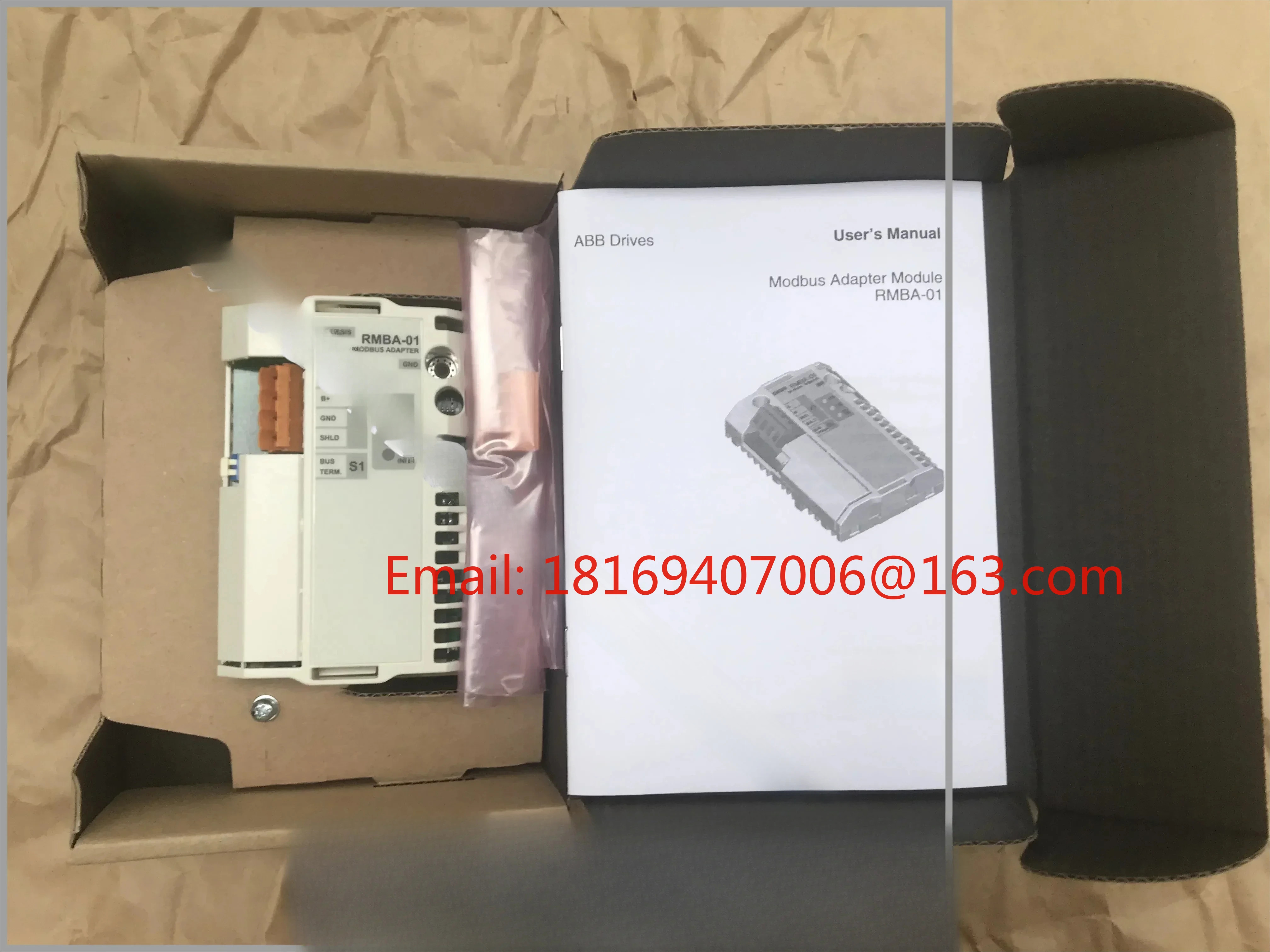 ABB ACS800 주파수 변환기 Modbus 통신 어댑터 모듈 RMBA-01