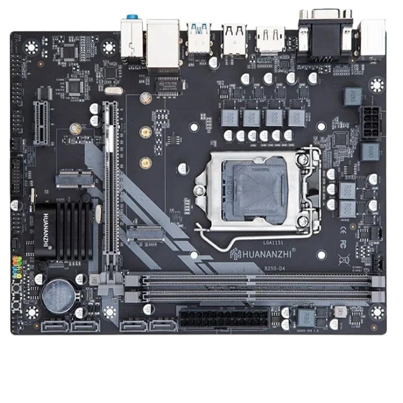 WIFI 포트 1151 핀 남부 골드 B250-D4경우 6대 CPU DDR4 메모리 지원