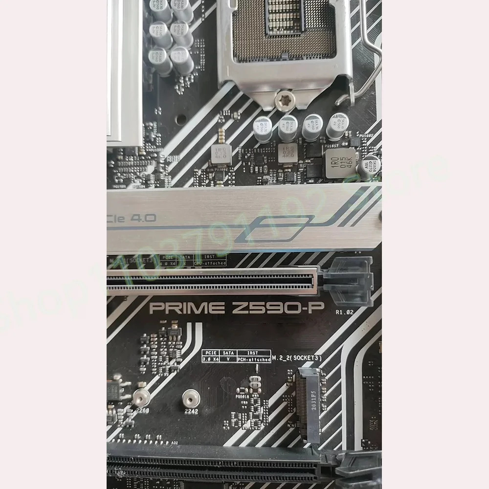 마더보드는 대 CPU를 지원합니다 PRIME Z590-P