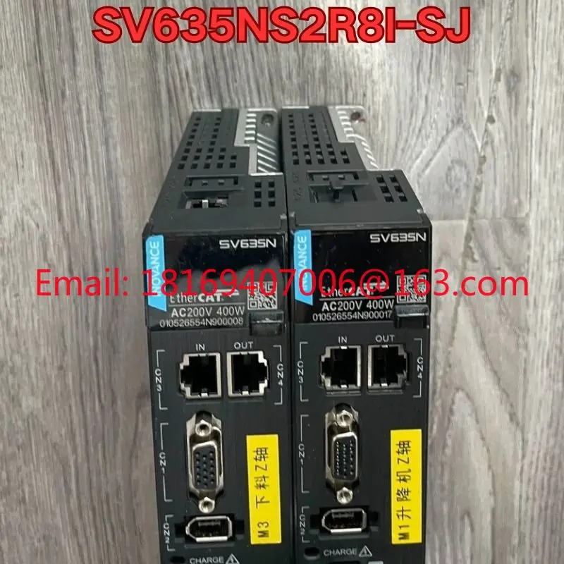 리퍼 SV635NS2R8l-SJ 서보 드라이브 기능 리퍼는 정상