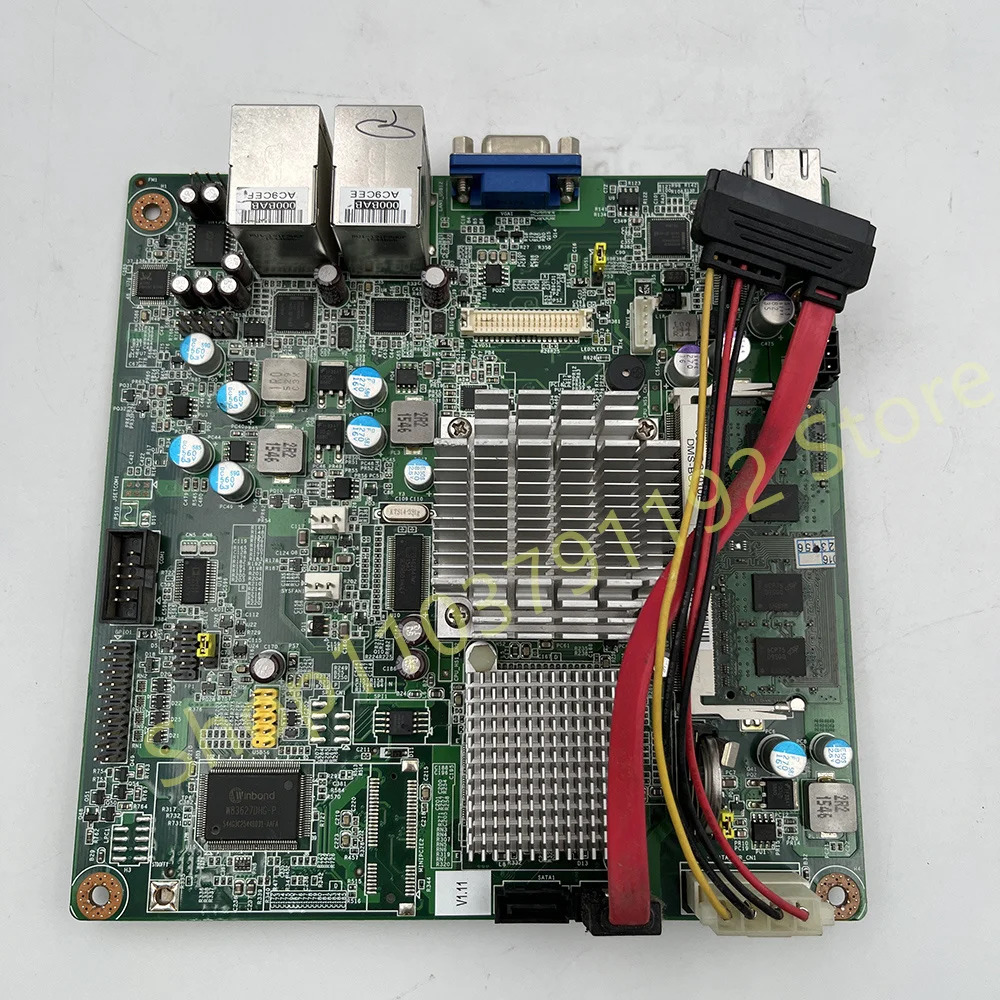 산업마더보드 19AKBC1002 듀얼 네트워크 포트 DMS-BC10 REV.A1