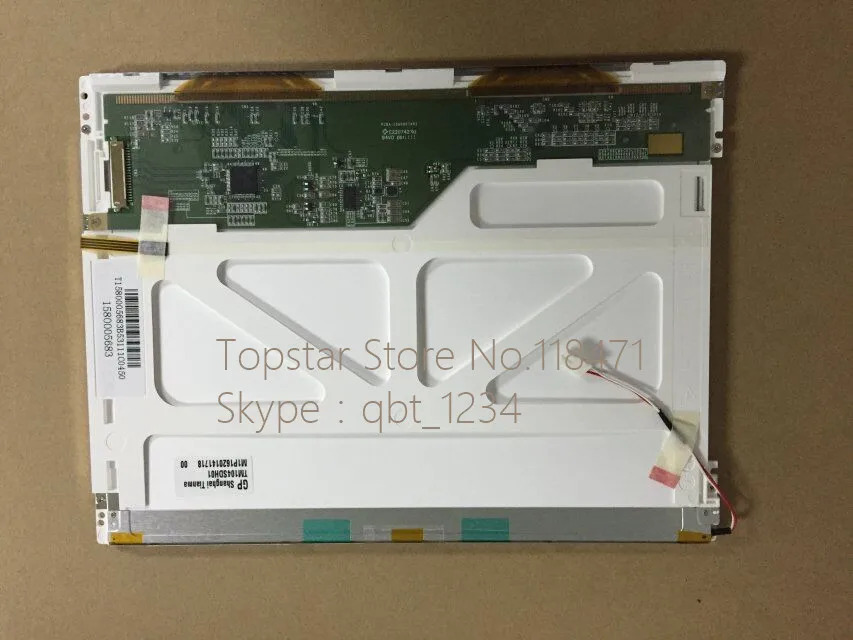 TFT LCD 패널 TM104SDH01 800 RGB x 600 SVGA LVDS 디스플레이 터치 없는 WLED 스크린 10.4 인치