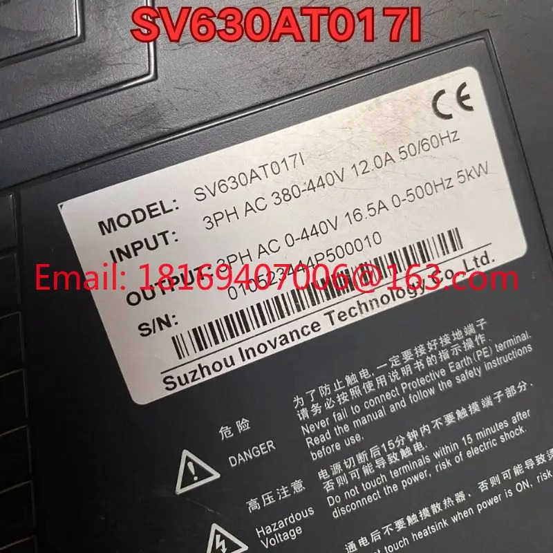 리퍼 SV630AT017I 서보 드라이브 기능 리퍼는 정상