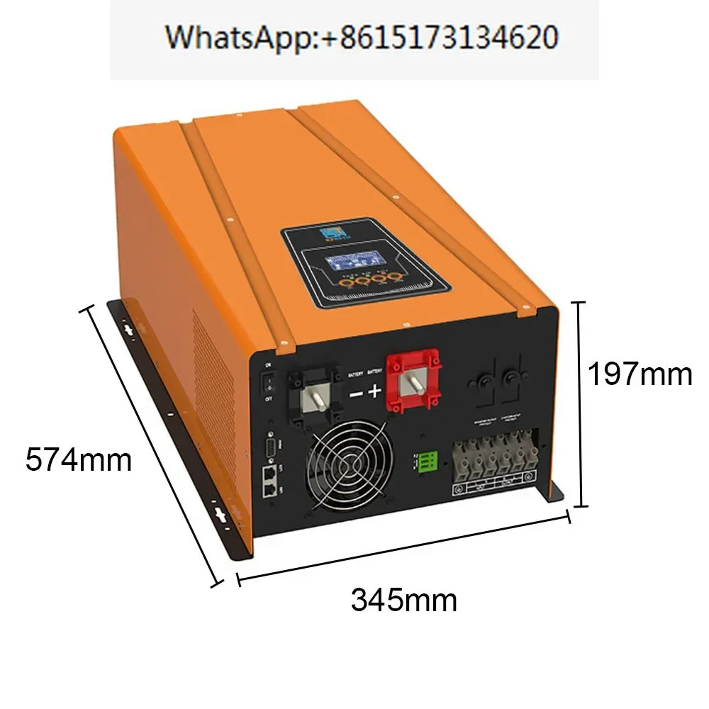순위 고효율 인버터 6000W 48V DCAC 110V 220V 230V 6KW 토로 이달 순수 사인파 전력
