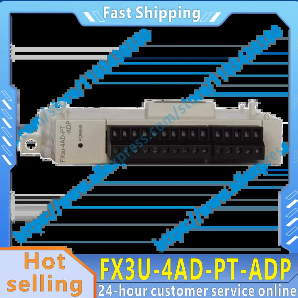 오리지널 FX3U-4AD-PT-ADP PLC 모듈 신