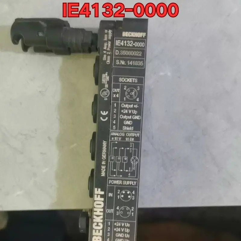 리퍼 PLC 모듈 IE4132-0000 기능 정상