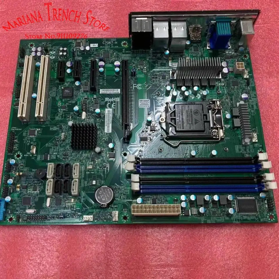 Supermicro 임베디드 데스크탑 마더보드C7Q67-H LGA1155 2 세대 코어 i3 i5 i7 시리즈 DDR3-133Hz