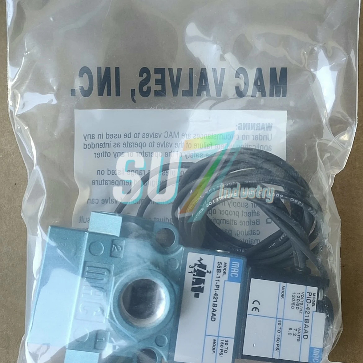 솔레노이드 밸브 55B-11-PI-421BAAD 55B-11-PI-611JA