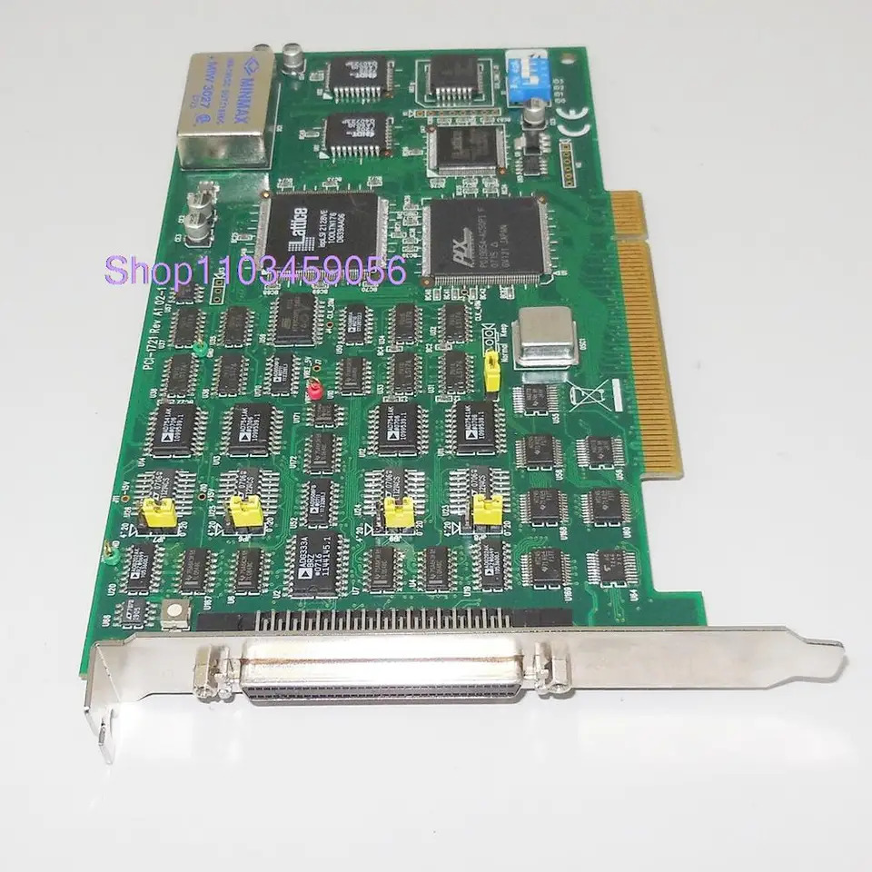 Advantech고속 아날로그 출력 데이터 캡처 카드 2 비트 4 채널 PCI-1721 Rev A1