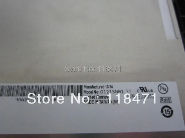 AUOLCD 스크린 A 등급 12.1 G121SN01 V1
