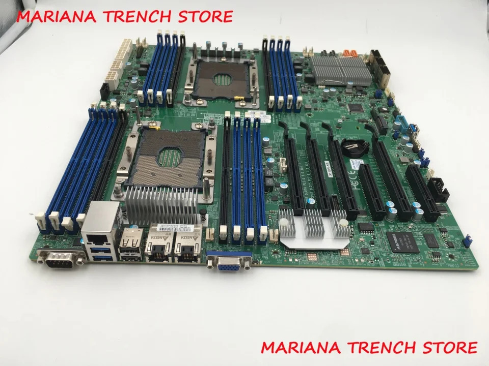 슈퍼마이크로 마더보드X11DPi-NT Xeon 확장 프로세서 LGA-3647 DDR4 듀얼 LAN 10GBase-T X722 X557