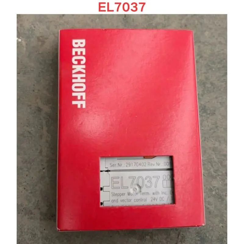 Beckhoff 모듈 EL7037 신