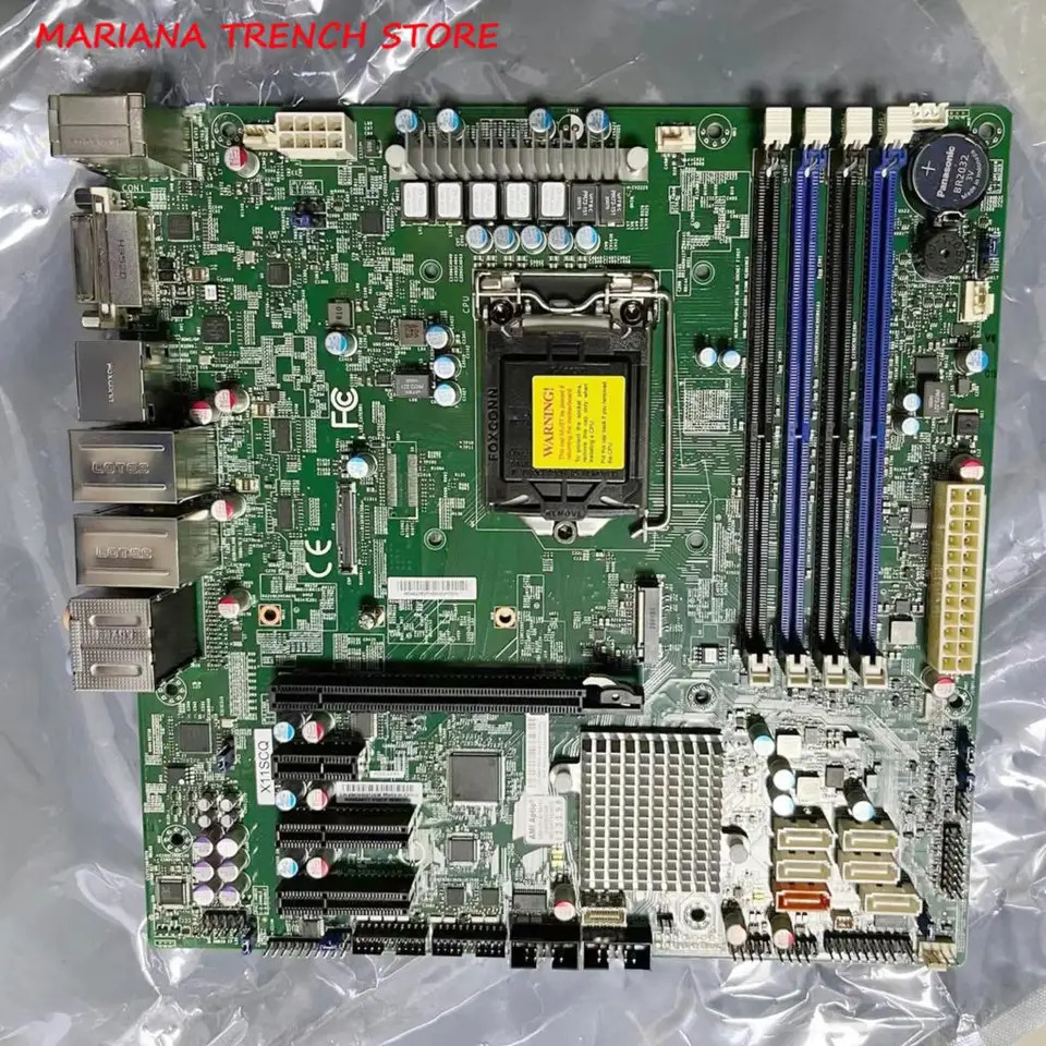 슈퍼마이크로 u 마더보드X11SCQ Q370 LGA1151 8 세대 9 코어 i9 i7 i5 i3 DDR4 M.2 SATA3 6 Gbps