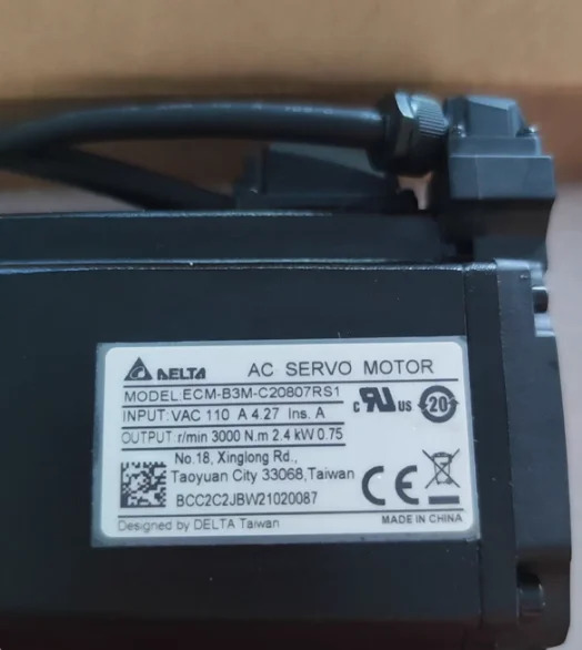 브레이크 ECM-B3L-C20401SS1 AC 서보모터 100W ECM-B-C20602SS1 200W ECM-B-C20604SS1 400W ECM-B-C20807SS1 750W