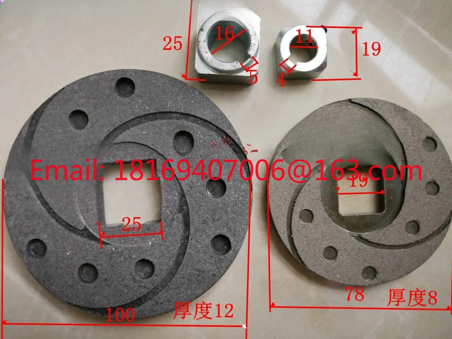 NFK18020 CFKA24055 매거진 모터 브레이크 패드 코일