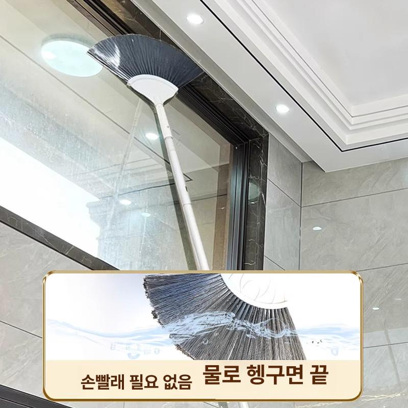 천장 청소솔 먼지제거 제거솔 폴대 틈새 장대솔 거미줄제거장대 거미줄제거기 - 상세 이미지 5