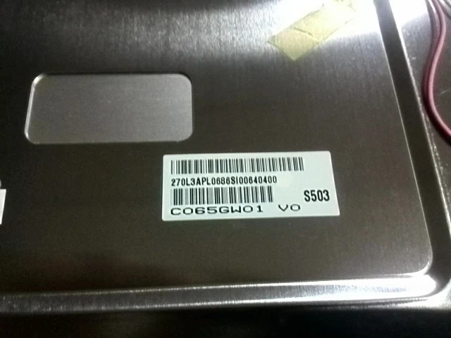자동차 DVD GPSLCD 패널 등급 A CO065GW01 V0 AUO 6.5 인치