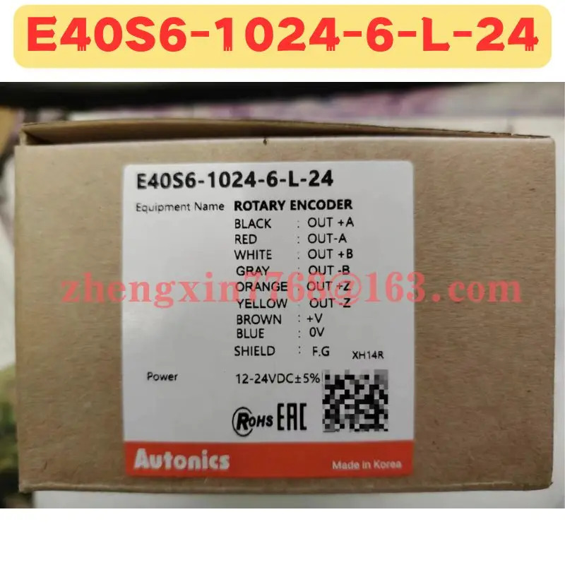 오리지널 E40S6-1024-6-L-24 E40S6 1024 6 L 24 인코더 신