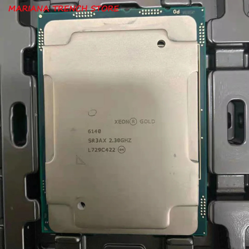 Xeon 확장 프로세서골드 6140 프로세서 18 코어 36 스레드 기본 주파수 2.30 GHz 터보 3.70