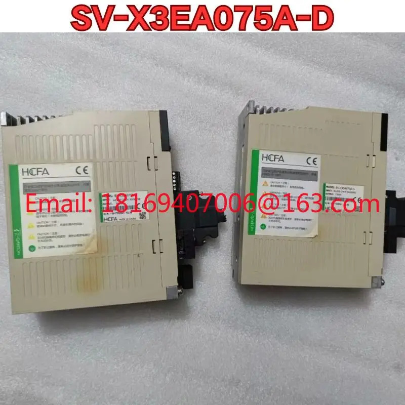 리퍼 SV-X3EA075A-D 서보 드라이브 기능 리퍼는 정상