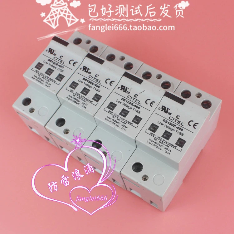 CITEL DS150E-400 일류 보호 장치 4P 서지 440V 15KA 140KA