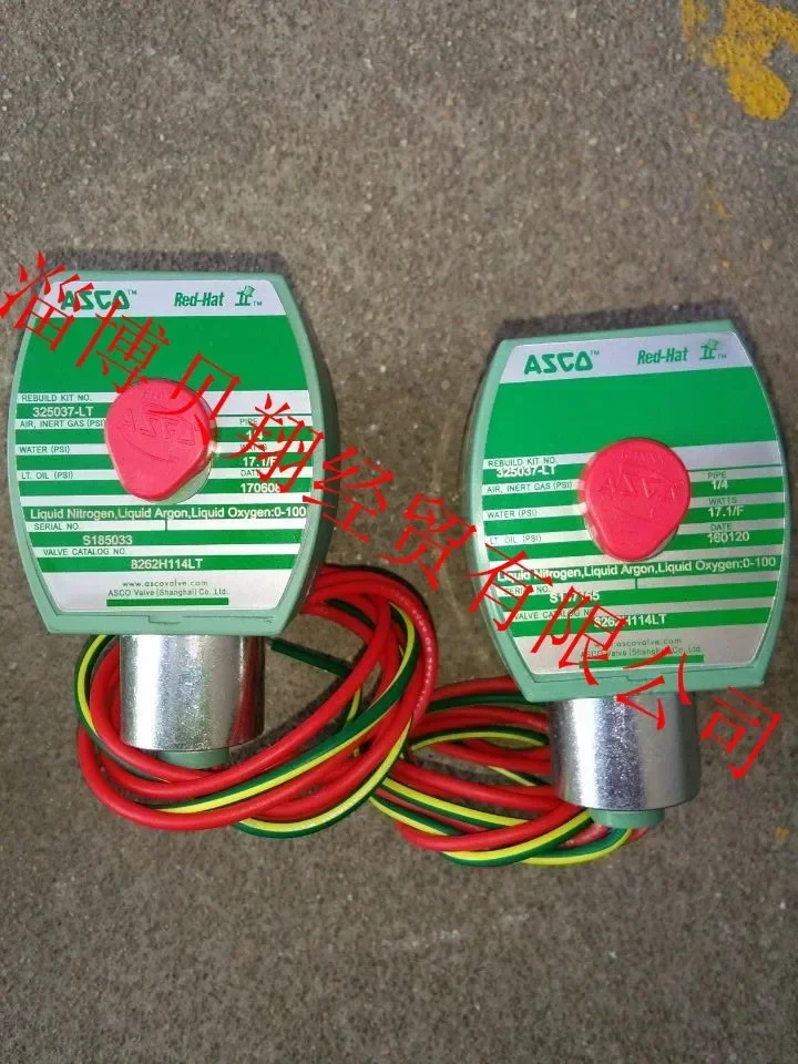 ASCO 전자기 밸브 저온 액체 질소 특수 8262H114LT AC220V