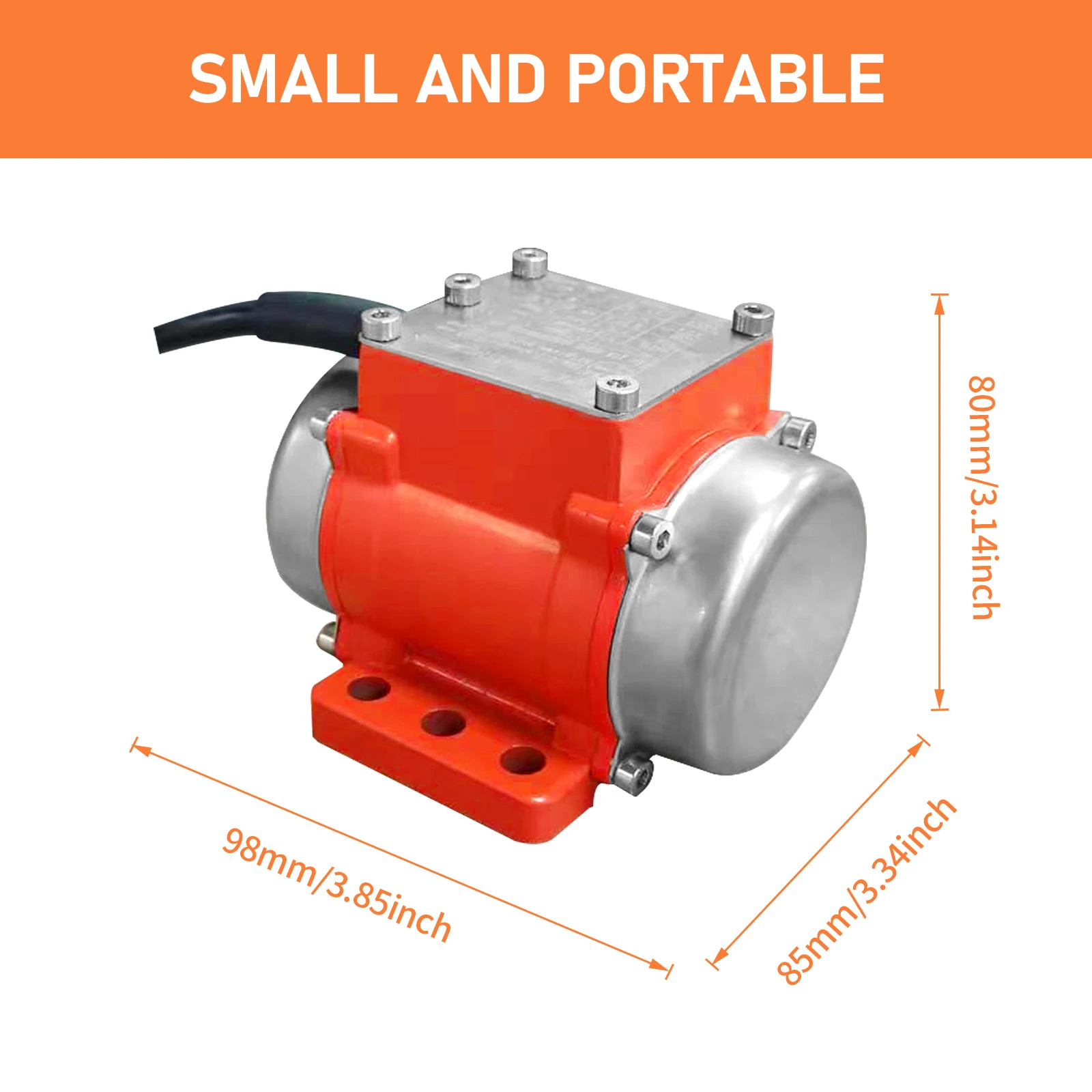 DC12V/24V 브러시리스 타입 마이크로 15W 25W 50W 미니 진동 모터 속도 3800rpm 3600RPM 7000RPM 힘 15kg 30kg 50KG