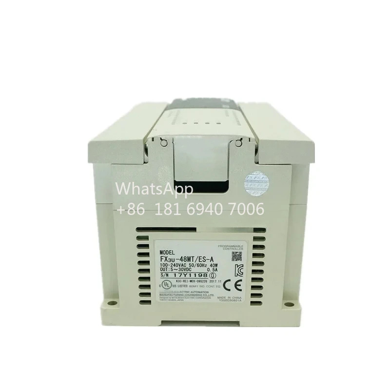 FX3U 시리즈 PLC 모듈 프로그래밍 컨트롤러 FX3U-32MT/ES-A FX3U-48MT/ES-A 신