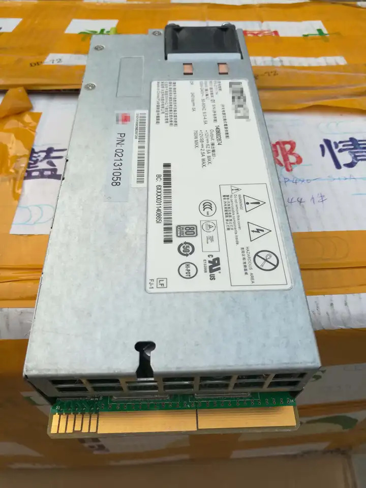 화웨이호환PS-2751-7H 서버 전원공급장치 750W RH1288 RH2285 RH2288 V2