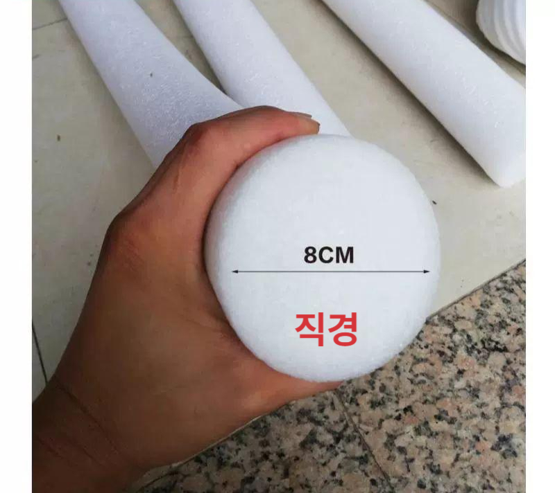 방풍 문풍지 폼 보온 창틀 우풍 단열 방충 벌레차단 창문틈막이 원형 바람막이 - 상세 이미지 4