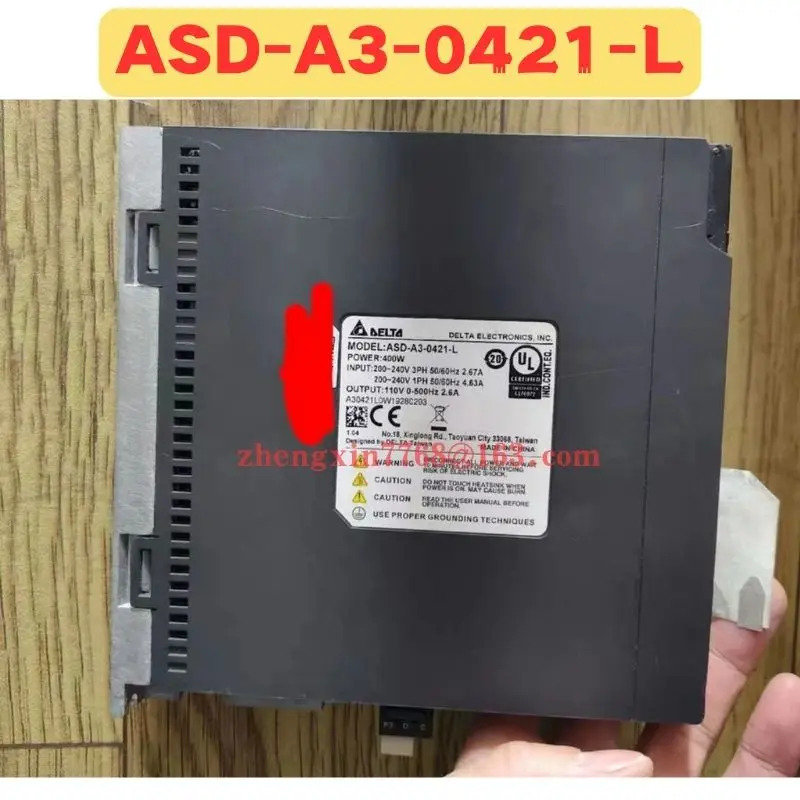 리퍼 서보 드라이브 ASD-A3-0421-L ASD A3 0421 L 정상 기능 완료