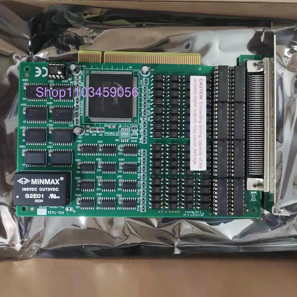 ADLINK 64 채널 절연 디지털 I/O 카드데이터 수집 카드 PCI-7434