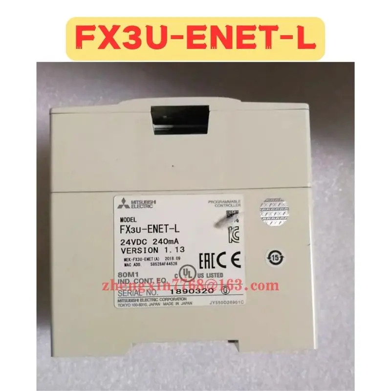 리퍼 모듈 FX3U-ENET-L FX3U ENET L 정상 기능 완료