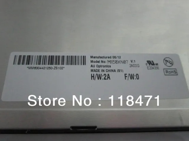 AUOptronicsTFT-LCD 패널 M150XN07 V1 15.0 인치 a-Si