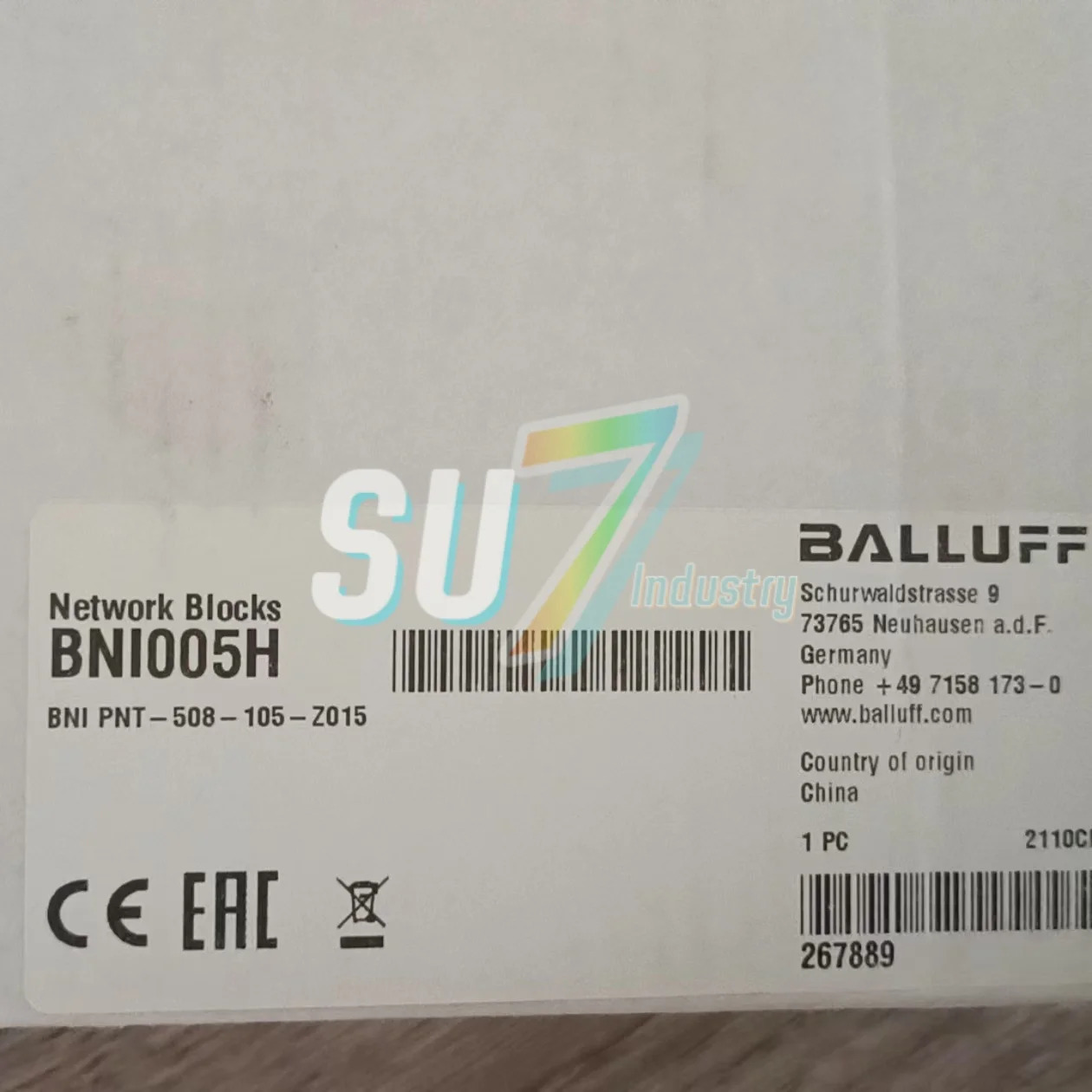 네트워크 모듈 BNI005H BNI PNT-508-105-Z015 원본