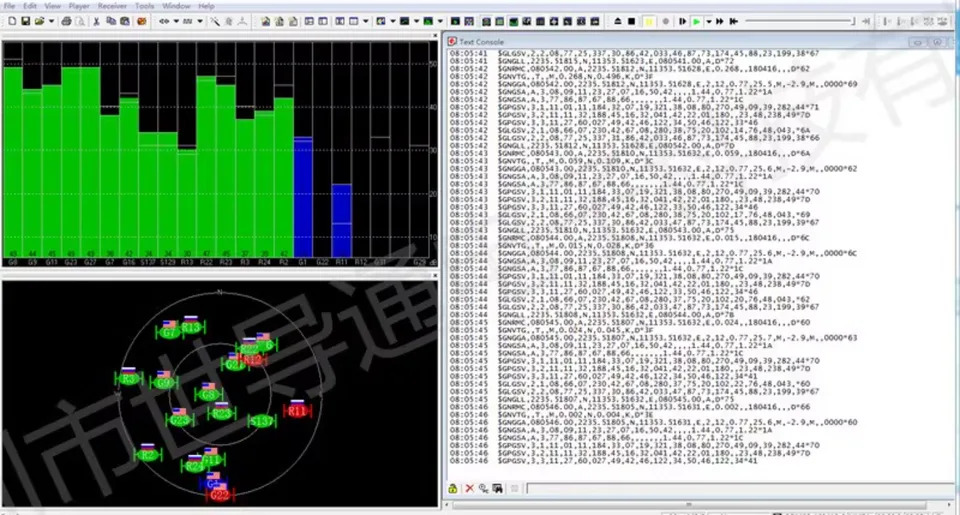 7 밴드 GPS GLONASS 듀얼 위성 타이밍 안테나 고정밀 GN-BGL07L