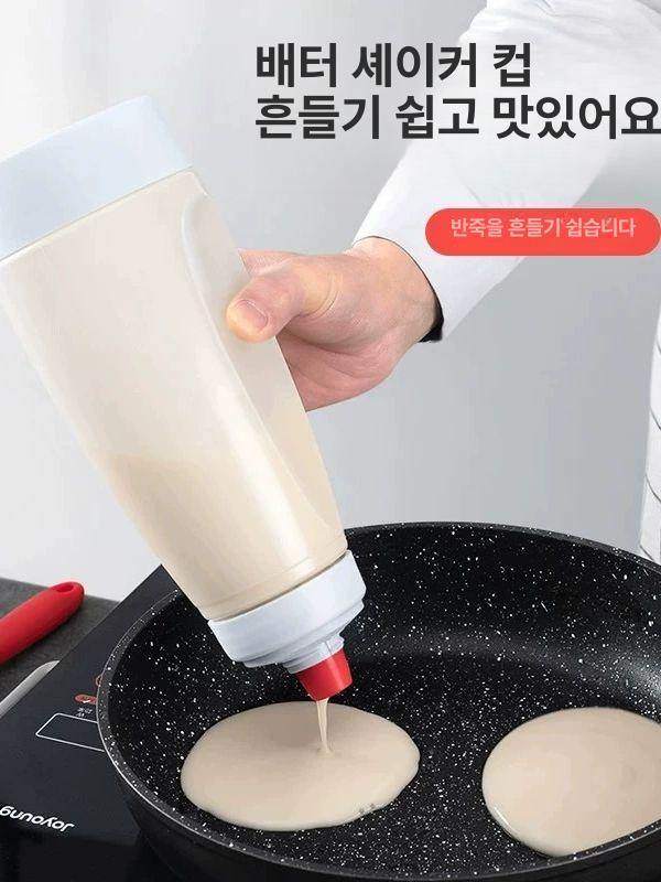 업소용 디스펜서 반죽 철판 팬케이크 소스통 배터 베이커리 제과 분배기 주입기 노즐 - 상세 이미지 3