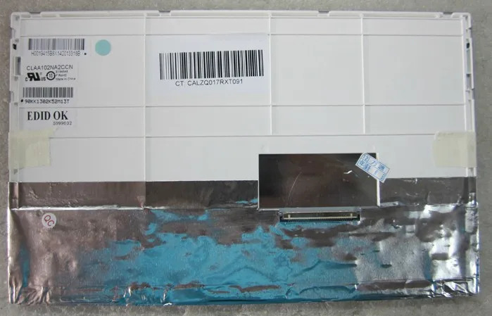 10.2 인치 TFT LCD 패널 CLAA102NA0DCW 디스플레이 1024x600 화면 TN LVDS 1 채널 6 비트 400 cd/m2