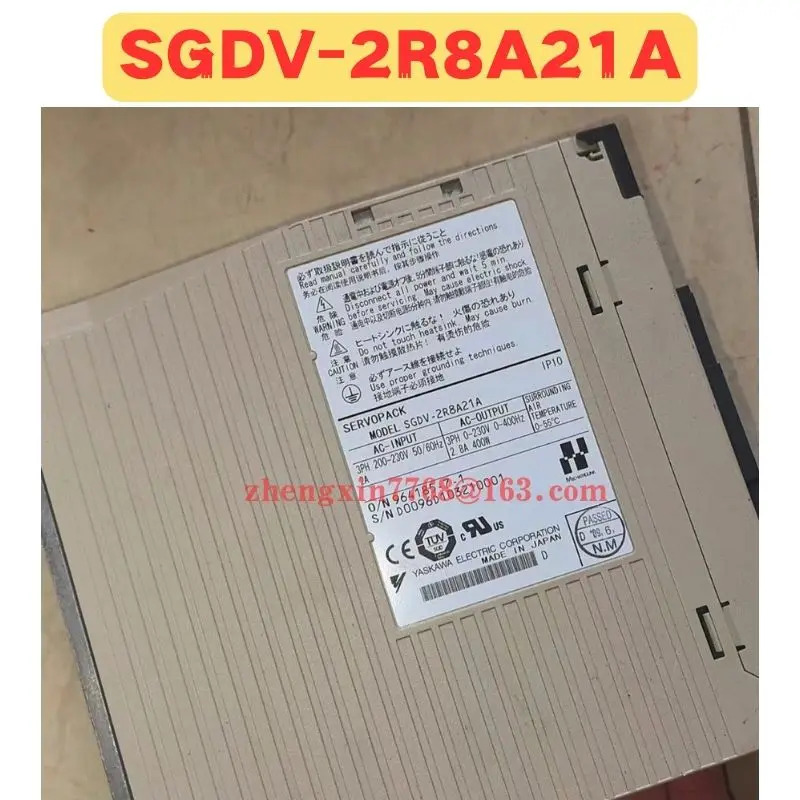 리퍼 서보 드라이브 SGDV-2R8A21A 정상 기능 완료 SGDV 2R8A21A