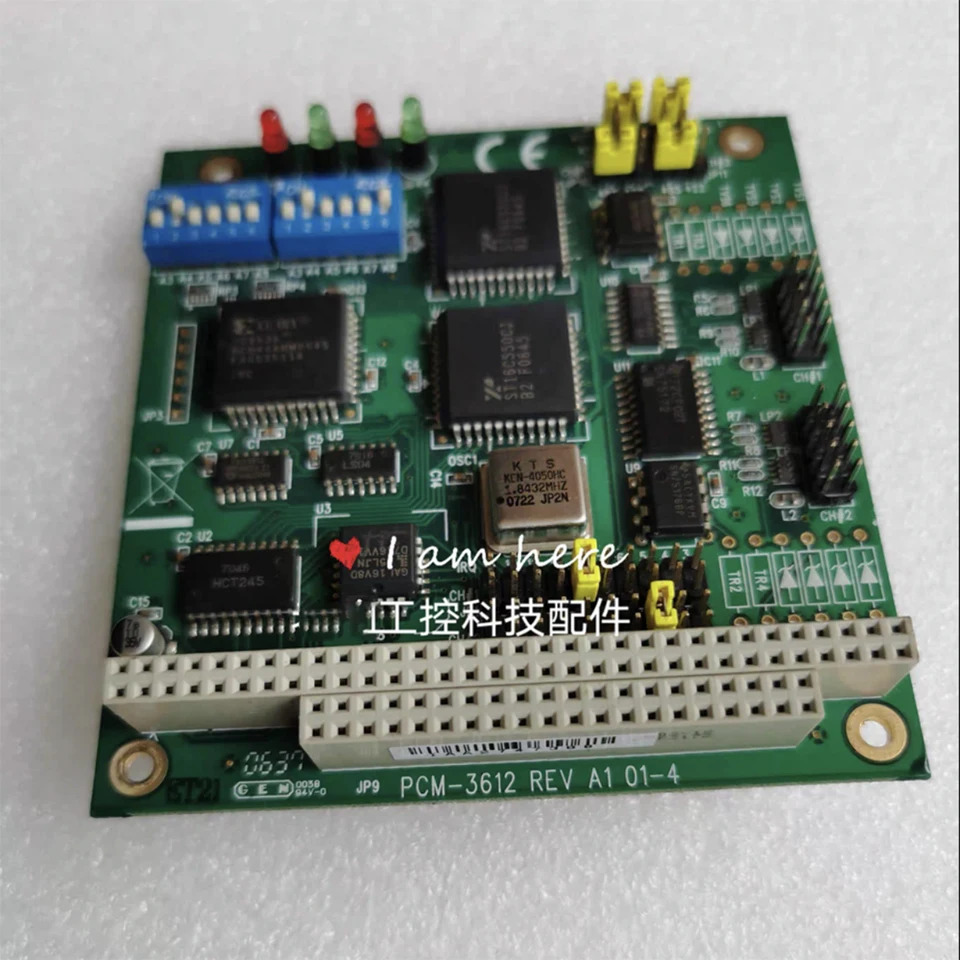Advantech 카드 수집통신 PCM-3612 REV A1 01-4 PC104